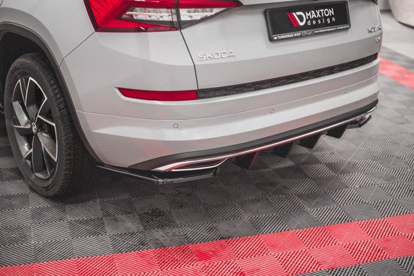 Maxton Rear Valance Skoda Kodiaq Mk1 Sportline - Gloss Black