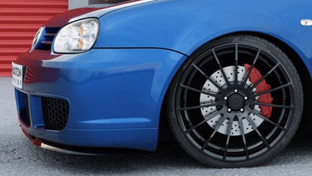 Maxton Front Splitter  (Cupra Look) VW Golf Iv R32 - Gloss Black