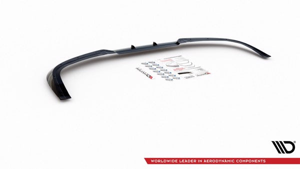 Maxton Front Splitter  (Cupra Look) VW Golf Iv R32 - Gloss Black