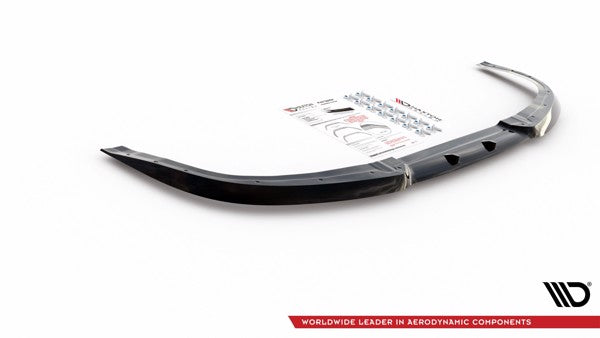 Maxton Front Splitter  (Cupra Look) VW Golf Iv R32 - Gloss Black