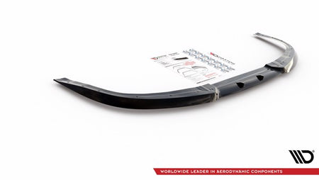 Maxton Front Splitter  (Cupra Look) VW Golf Iv R32 - Gloss Black