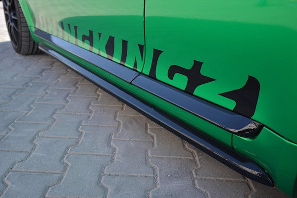 Maxton Side Skirts Diffusers Audi S3 8L - Gloss Black
