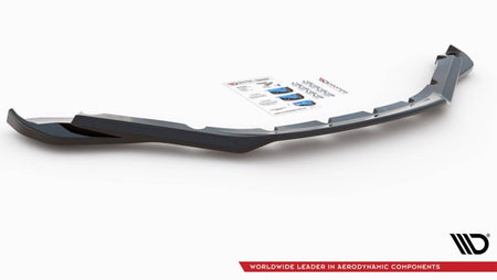 Maxton Central Rear Splitter BMW I8 - Gloss Black