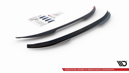 Maxton Spoiler Cap Peugeot 308 Sw Mk2 Facelift - Gloss Black