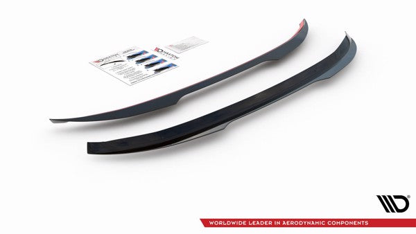 Maxton Spoiler Cap Peugeot 308 Sw Mk2 Facelift - Gloss Black