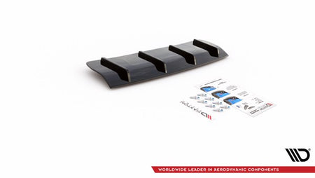Maxton Rear Valance Volvo V70 Mk3 - Gloss Black
