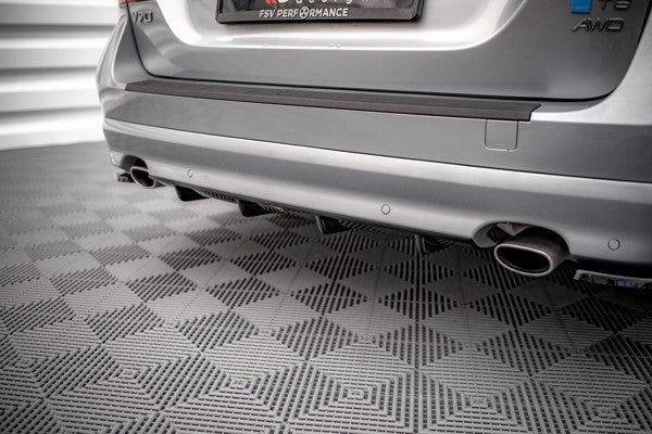 Maxton Rear Valance Volvo V70 Mk3 - Gloss Black