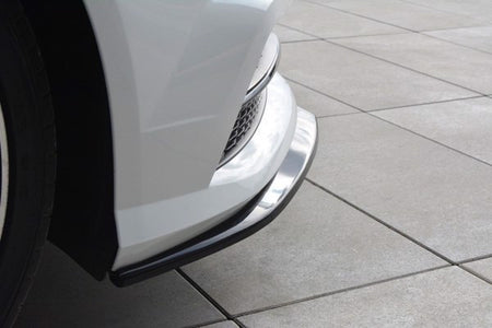 Maxton Front Splitter V.1 Audi A6 C7 S-Line/ S6 C7 Facelift - Gloss Black