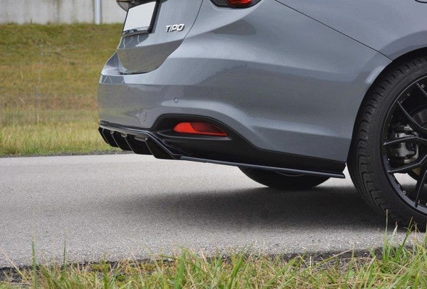 Maxton Rear Valance Fiat Tipo S-Design - Gloss Black