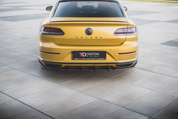 Maxton Racing Durability Rear Valance Volkswagen Arteon R-Line - Black