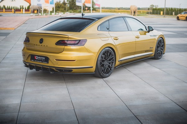 Maxton Racing Durability Rear Valance Volkswagen Arteon R-Line - Black