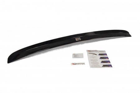 Maxton Spoiler Cap For BMW 5 E61 M-Pack - Gloss Black