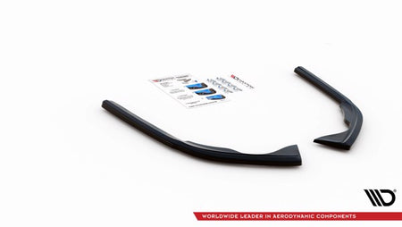 Maxton Rear Side Splitters Volkswagen Passat B8 Facelift - Gloss Black