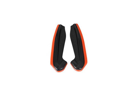 Maxton Rear Side Splitters V.2 Subaru Brz Facelift  - Gloss Black + Red