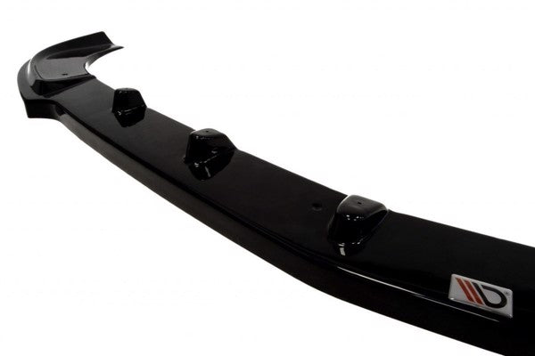 Maxton Front Splitter Mercedes Slk R170 For Amg 204 Bumper - Gloss Black