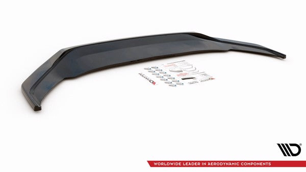 Maxton Front Splitter V.3 Volkswagen Arteon R-Line Facelift - Gloss Black
