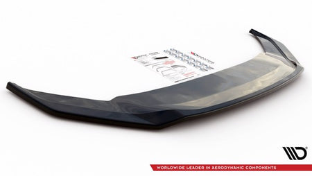 Maxton Front Splitter V.3 Volkswagen Arteon R-Line Facelift - Gloss Black