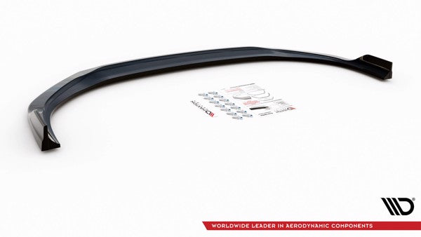 Maxton Front Splitter V.3 Hyundai I30 N Hatchback/Fastback Mk3 Facelift - Gloss Black