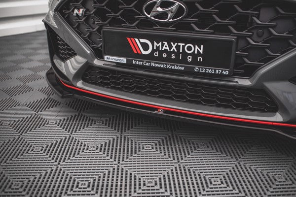 Maxton Front Splitter V.3 Hyundai I30 N Hatchback/Fastback Mk3 Facelift - Gloss Black