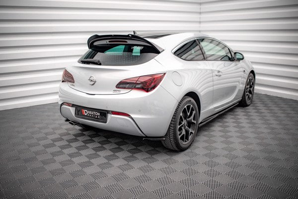 Maxton Rear Side Splitters Opel Astra Gtc Opc-Line J - Gloss Black