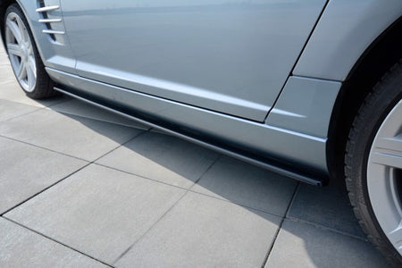 Maxton Side Skirts Diffusers Chrysler Crossfire  - Gloss Black