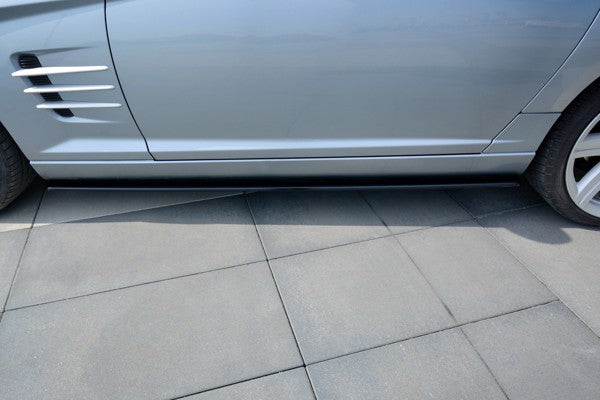 Maxton Side Skirts Diffusers Chrysler Crossfire  - Gloss Black
