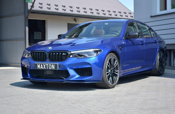 Maxton Front Splitter V.2 BMW M5 F90 - Gloss Black
