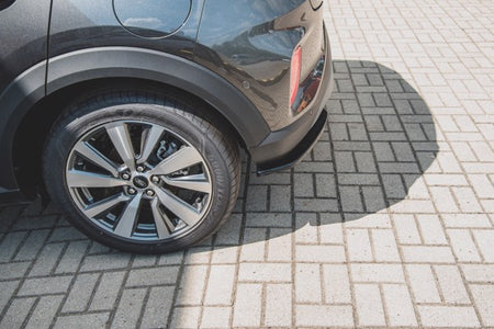 Maxton Central Rear Splitter Ford Puma - Gloss Black