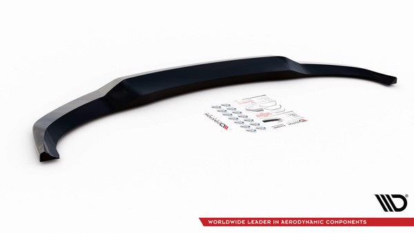 Maxton Front Splitter V.2 BMW X6 M-Pack G06 - Gloss Black