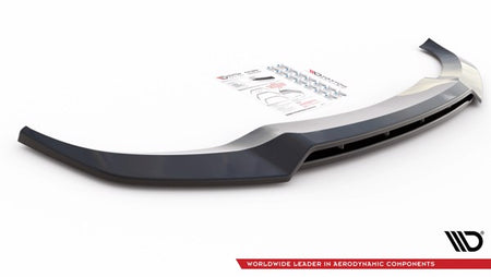 Maxton Front Splitter V.2 BMW X6 M-Pack G06 - Gloss Black