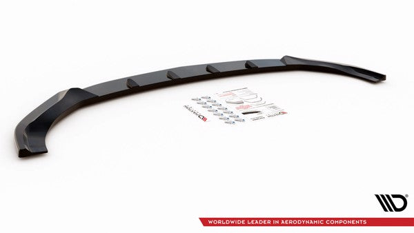 Maxton Front Splitter V.1 Mercedes-Benz Gle Coupe 63Amg C292 - Gloss Black