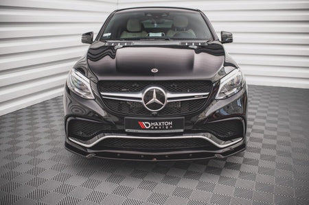 Maxton Front Splitter V.1 Mercedes-Benz Gle Coupe 63Amg C292 - Gloss Black