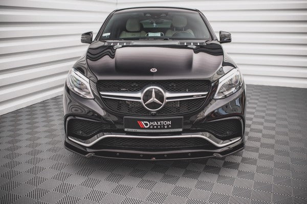 Maxton Front Splitter V.1 Mercedes-Benz Gle Coupe 63Amg C292 - Gloss Black