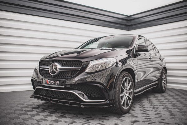 Maxton Front Splitter V.1 Mercedes-Benz Gle Coupe 63Amg C292 - Gloss Black