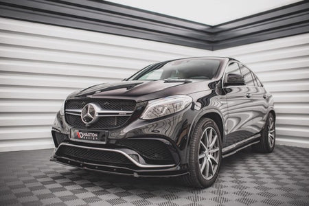 Maxton Front Splitter V.1 Mercedes-Benz Gle Coupe 63Amg C292 - Gloss Black