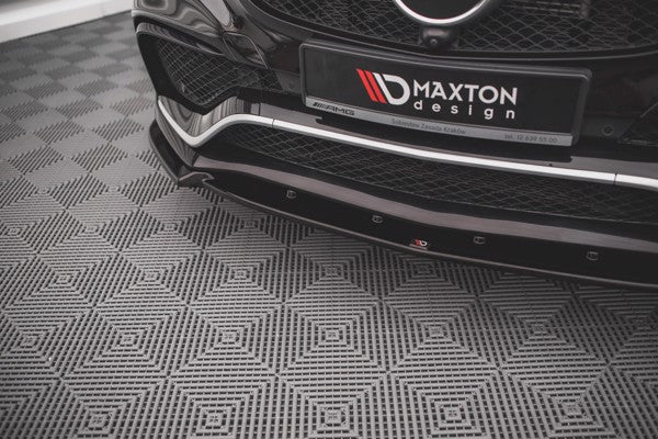 Maxton Front Splitter V.1 Mercedes-Benz Gle Coupe 63Amg C292 - Gloss Black