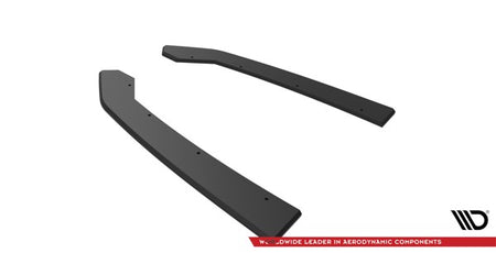 Maxton Street Pro Rear Side Splitters V.1 BMW M340I G20 / G21 - Black