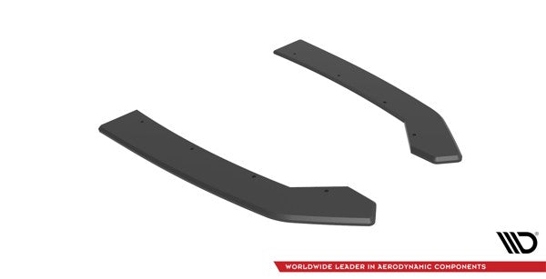 Maxton Street Pro Rear Side Splitters V.1 BMW M340I G20 / G21 - Black