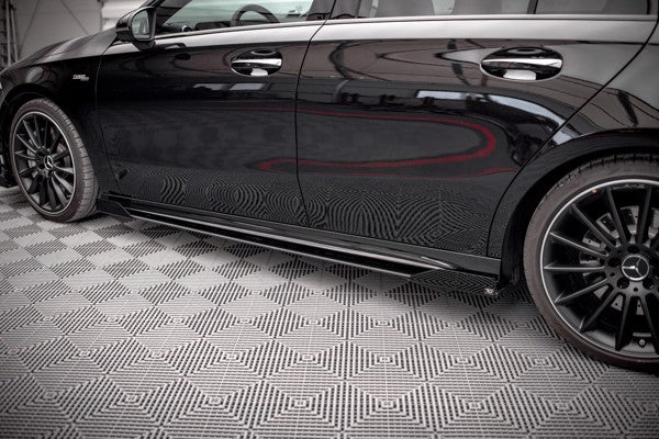 Maxton Side Flaps Mercedes A35 Amg / Amg-Line Aero Pack W177 