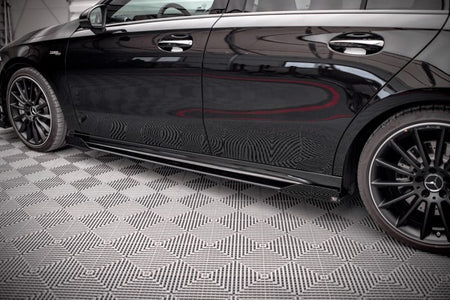 Maxton Side Flaps Mercedes A35 Amg / Amg-Line Aero Pack W177 