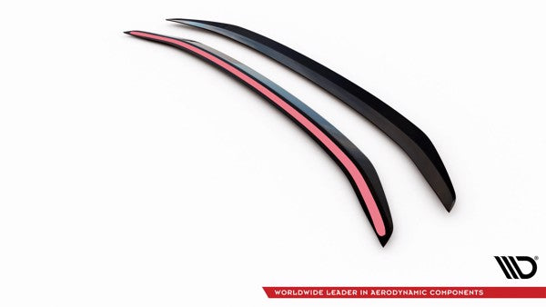 Maxton Spoiler Cap Ford Mustang Mk5 Facelift - Gloss Black