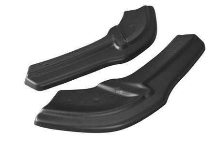 Maxton Rear Side Splitters Mercedes A W176 Amg Facelift - Gloss Black