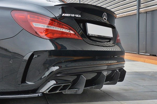 Maxton Rear Diffuser V.1 Mercedes Cla A45 Amg C117 Facelift