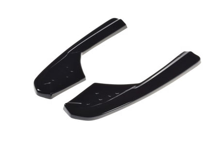 Maxton Rear Side Splitters Audi RS3 8V Fl Sedan - Gloss Black
