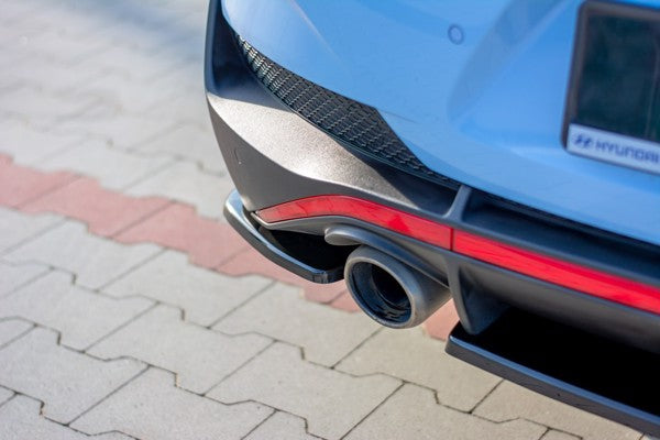 Maxton Rear Side Splitters Hyundai I30 N Mk3 Fastback  - Gloss Black