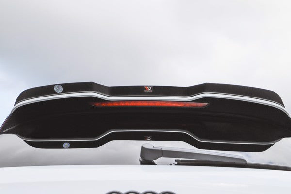 Maxton Spoiler Cap V.3 Audi RS3 8V / 8V Fl Sportback - Gloss Black