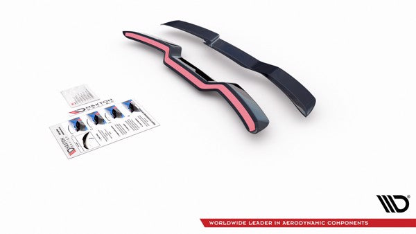 Maxton Spoiler Cap V.3 Audi RS3 8V / 8V Fl Sportback - Gloss Black