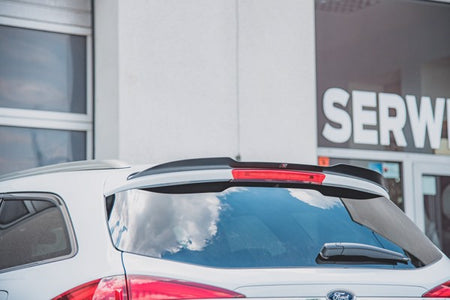 Maxton Spoiler Cap Ford Mondeo Estate Mk5 Facelift - Gloss Black