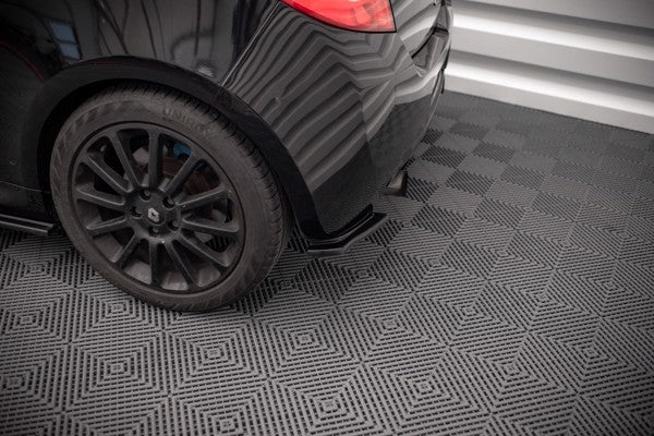 Maxton Rear Side Splitters Renault Clio Iii RS - Gloss Black