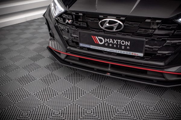 Maxton Street Pro Front Splitter Hyundai I20 N Mk3 - Black